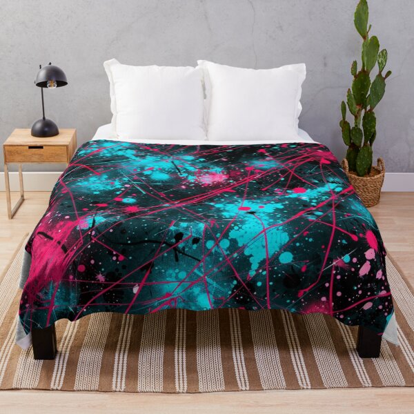 Item preview, Neon Chaos – Abstract Paint Splash Art designed and sold by Ruhrpott-Design.