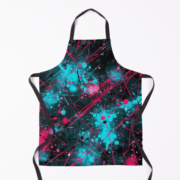 Item preview, Neon Chaos – Abstract Paint Splash Art designed and sold by Ruhrpott-Design.