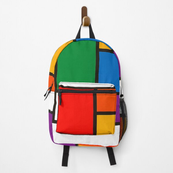 Item preview, Mondrian Window with Rainbow Flag designed and sold by JETSETPRIDE.