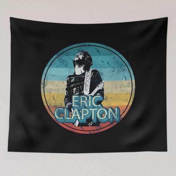 Item preview, Eric Clapton Guitar Player Vintage  designed and sold by AiidonassArt.
