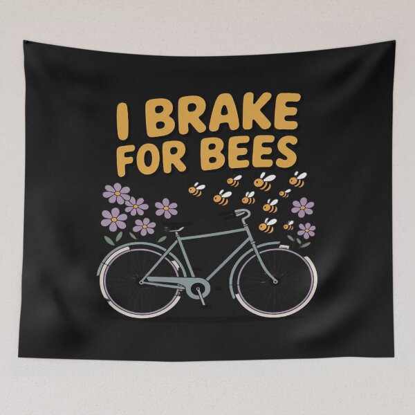 Item preview, I Brake for Bees Eco Bike Bee designed and sold by CraftyCuttable.