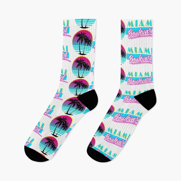 Item preview, Miami Boulevard – Retro Vibes and Sunset designed and sold by Wawan35200.