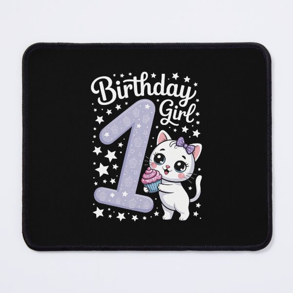 Item preview, Kitten Celebrates First Birthday designed and sold by jkrphoto.