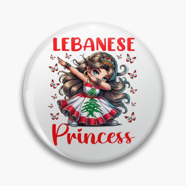 Aperçu de l'œuvre Princesse libanaise Dabbing pour filles créée et vendue par NUMAcreations.