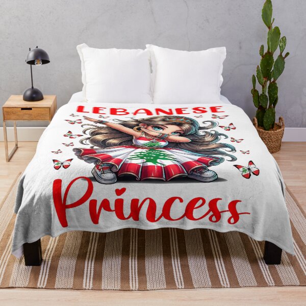 Aperçu de l'œuvre Princesse libanaise Dabbing pour filles créée et vendue par NUMAcreations.