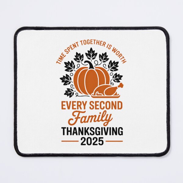 Item preview, Family Thanksgiving 2025 Fall Turkey designed and sold by Moon-Ape.