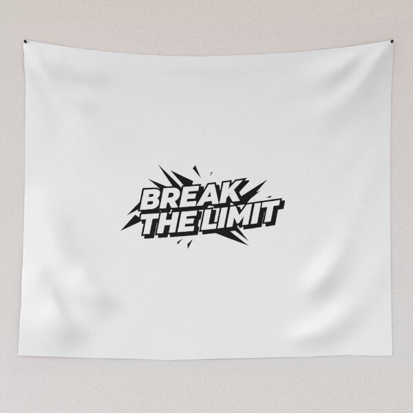 Item preview, Break the Limit – Bold Urban Streetwear & Gym Motivation Quote designed and sold by Happyfreedom.
