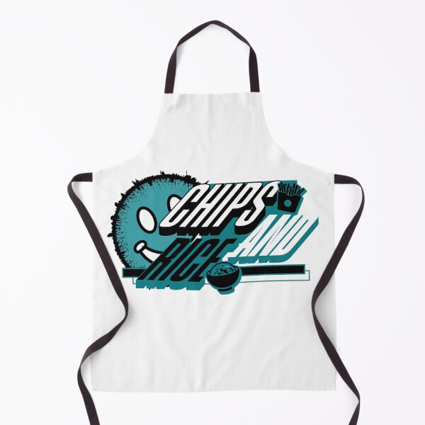 Item preview, Tonight We Will Be Having Chips And Rice Cyan Smiley designed and sold by 133DandC.