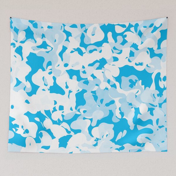 Item preview, Clouds #2, Abstract Blue Art designed and sold by CharlottePlaceArt.