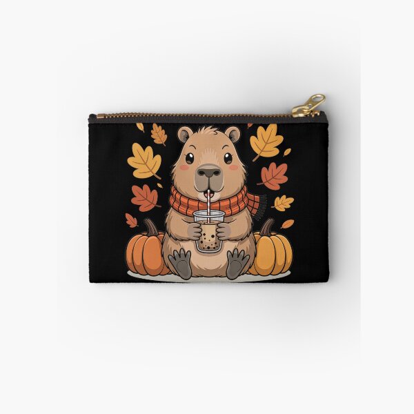 Item preview, autumn capybara  designed and sold by jkrphoto.