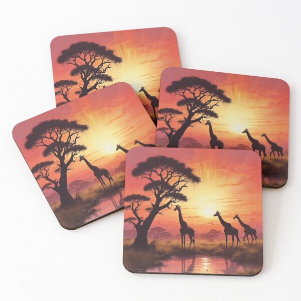 Item preview, Botswana giraffes designed and sold by GasconyPassion.
