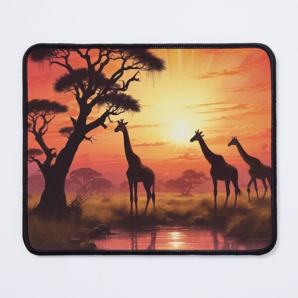 Item preview, Botswana giraffes designed and sold by GasconyPassion.