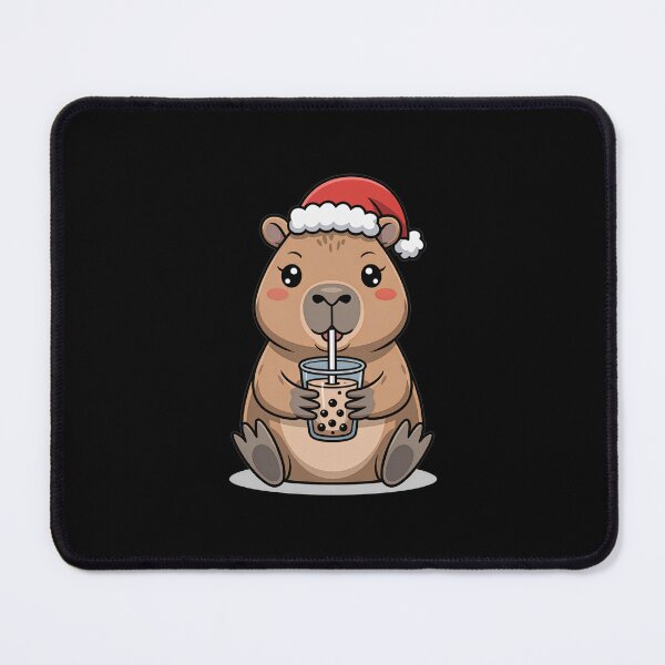 Item preview, christmas capybara designed and sold by jkrphoto.