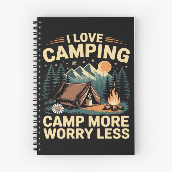 Item preview, I Love Camping Camp More, Worry Less Nature’s Peace designed and sold by CraftyCuttable.