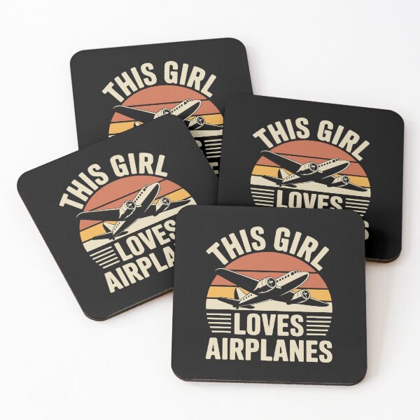 Item preview, This Girl Loves Airplanes designed and sold by jkrphoto.