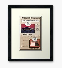 Glengarry Glen Ross Sales Poster Framed Print