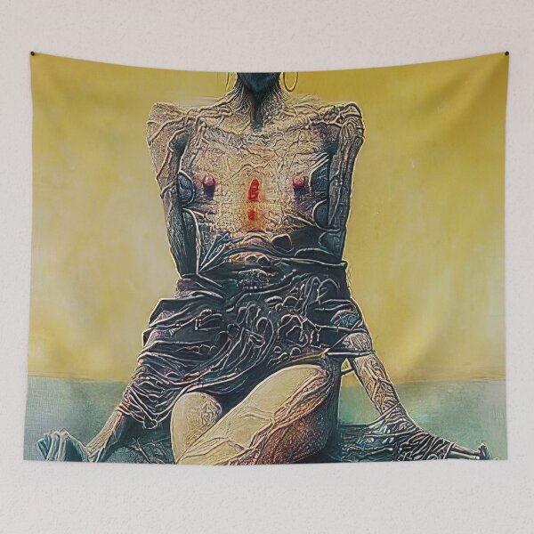 Item preview, Untitled The Whore By Zdzislaw Beksinski designed and sold by Paintetywordy.