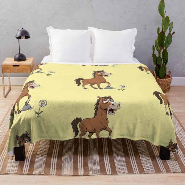 Item preview, Funny Horse Cartoon – Silly and Hilarious Animal Illustration designed and sold by Tidarat-27.