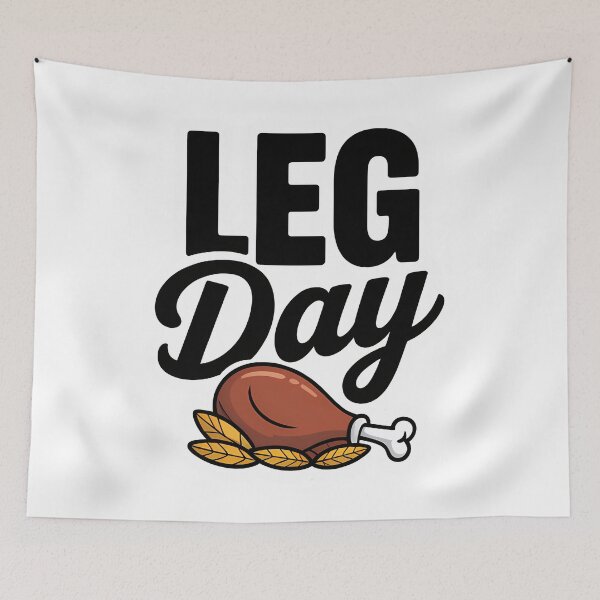 Item preview, Family Thanksgiving A turkey leg with Leg day designed and sold by Moon-Ape.