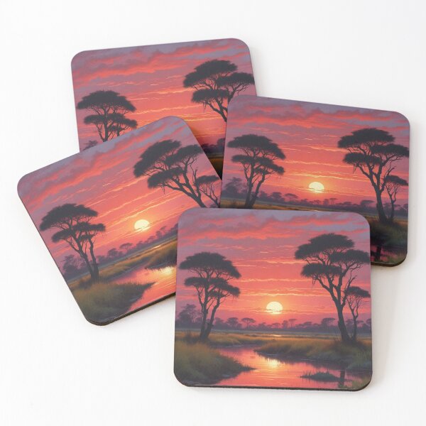 Item preview, Botswana sunset designed and sold by GasconyPassion.