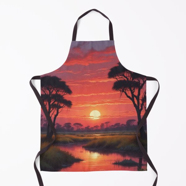 Item preview, Botswana sunset designed and sold by GasconyPassion.