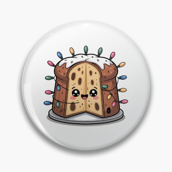 Item preview, kawaii christmas Panettone  designed and sold by jkrphoto.