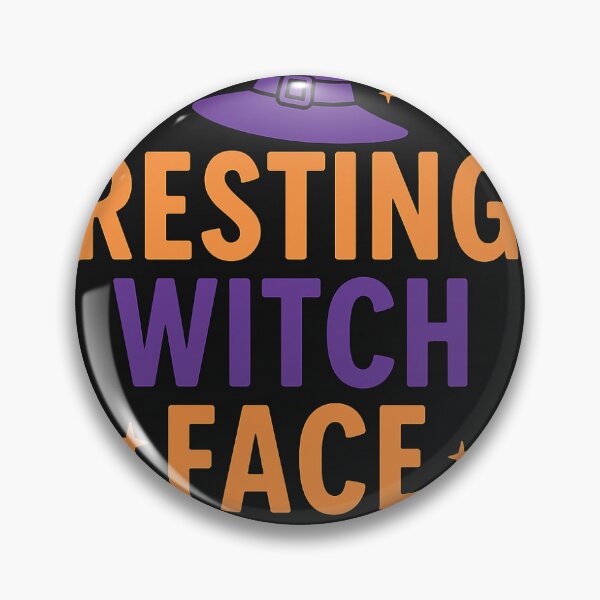 Item preview, Resting Witch Face ?‍♀️ – Funny Halloween Quote Design designed and sold by LoaiArt.