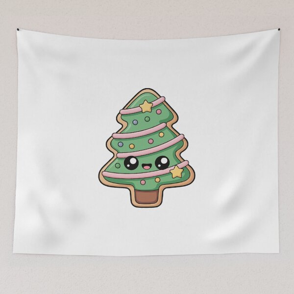 Item preview, kawaii christmas tree designed and sold by jkrphoto.