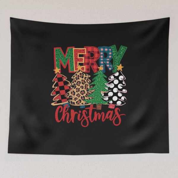 Item preview, Colorful Merry Christmas Lights Design  designed and sold by TalalosART.