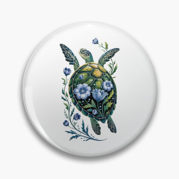 Item preview, Floral Turtle in Bloom designed and sold by jkrphoto.