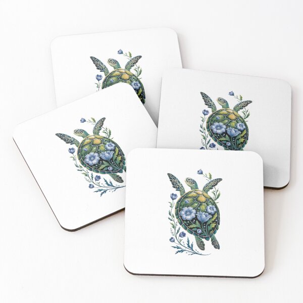Item preview, Floral Turtle in Bloom designed and sold by jkrphoto.