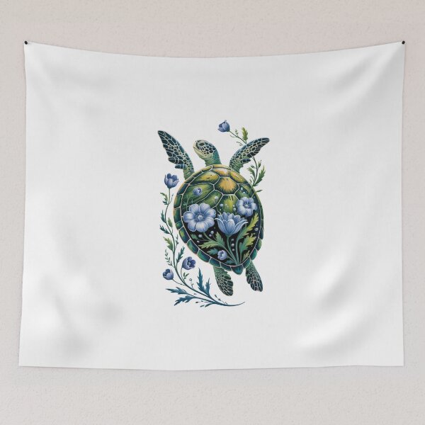 Item preview, Floral Turtle in Bloom designed and sold by jkrphoto.