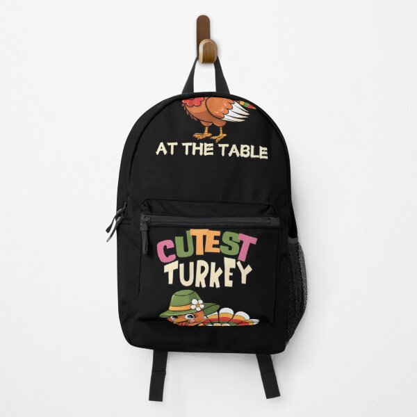 Item preview, Thanksgiving Cutest Turkey At Table Girls Kids Toddler Youth designed and sold by vespira-motion.
