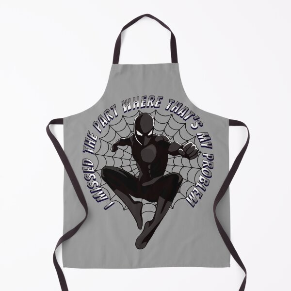 Item preview, Black Suit Spider Hero Comic Quote Design designed and sold by OLOstudio.