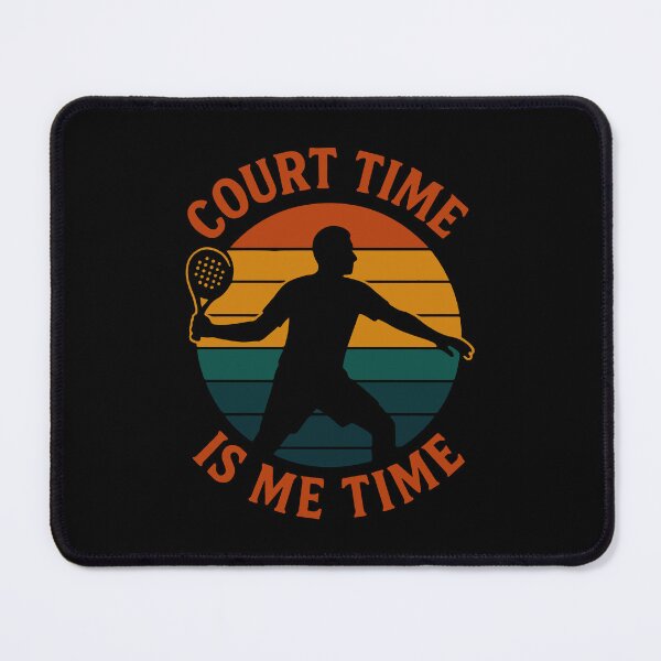 Item preview, Padel Court Time Is Me Time designed and sold by LuminOrb.
