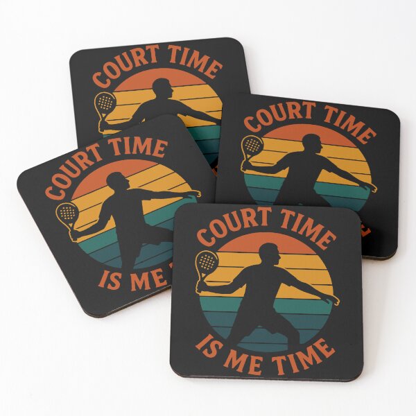 Item preview, Padel Court Time Is Me Time designed and sold by LuminOrb.