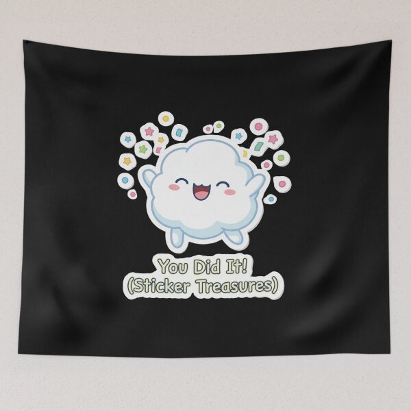 Item preview, Ultimate Kawaii Sticker Treasures Rewards Collection for Motivational Success designed and sold by bvdesignart.