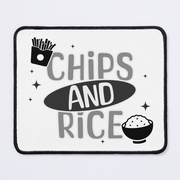 Item preview, Tonight We Will Be Having Chips And Rice Space Theme designed and sold by 133DandC.