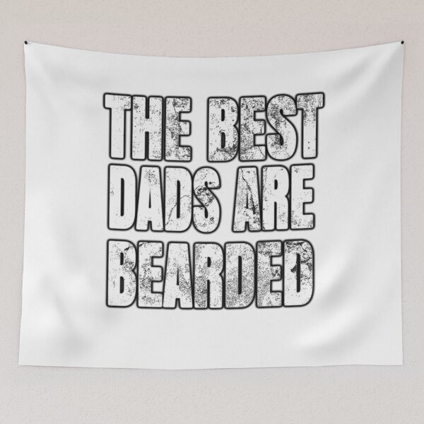 Item preview, The Best Dads Are Bearded For Dad With A Beard designed and sold by Kiwi-Tienda2017.