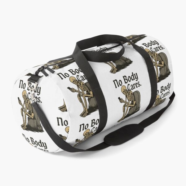 Item preview, No Body Care | Sarcastic Skeleton Halloween Design designed and sold by Bratak.