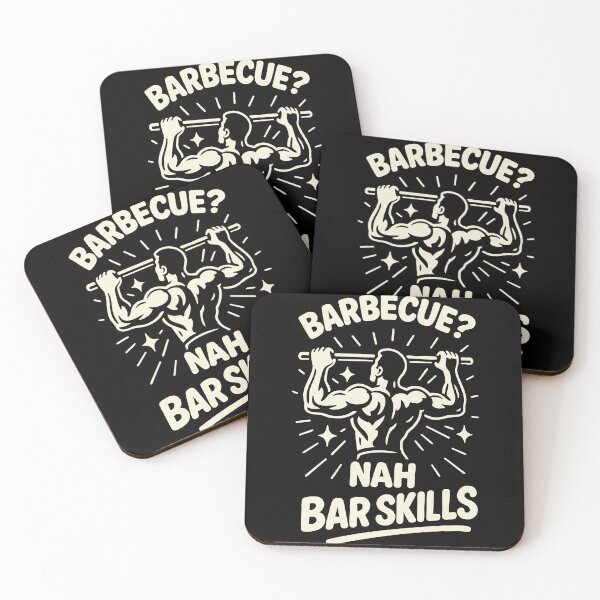 Item preview, Barbecue Nah Bar Skills Calisthenics Gym Workout designed and sold by LuminOrb.