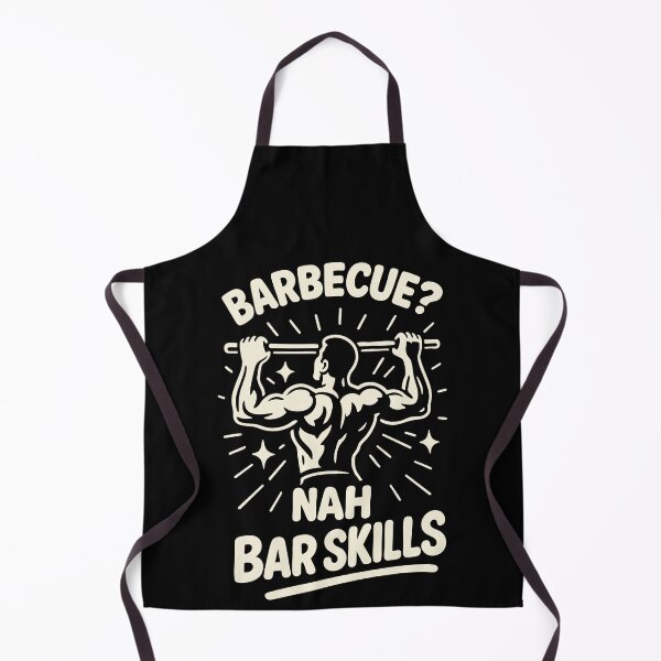 Item preview, Barbecue Nah Bar Skills Calisthenics Gym Workout designed and sold by LuminOrb.