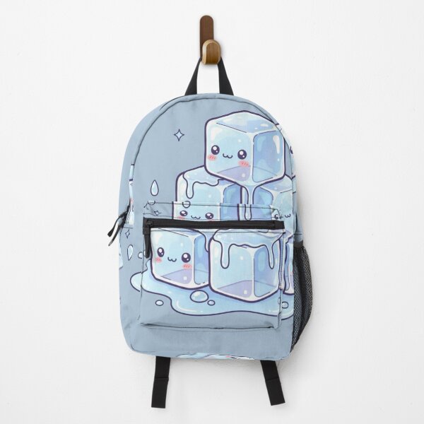 Item preview, Cute Ice Cubes Kawaii Cartoon – Adorable Melting Ice Block Design designed and sold by Tidarat-27.