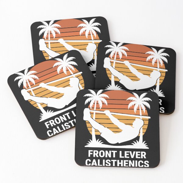 Item preview, Front Lever Calisthenics Fitness Gym Workout designed and sold by LuminOrb.