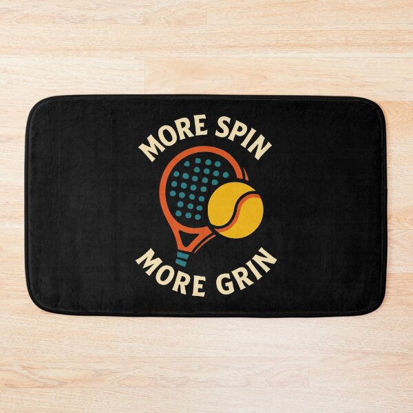 Item preview, More Spin More Grin Padel Tennis Paddle Fun designed and sold by LuminOrb.