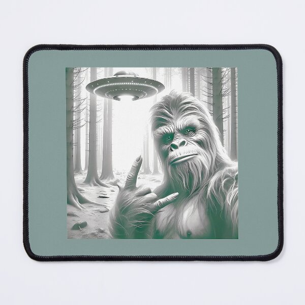 Item preview, Funny Bigfoot Sasquatch Alien Ufo Selfie Graphic Men Women Png By Merch, Limited Edition, Perfect G designed and sold by JosephHunter7.