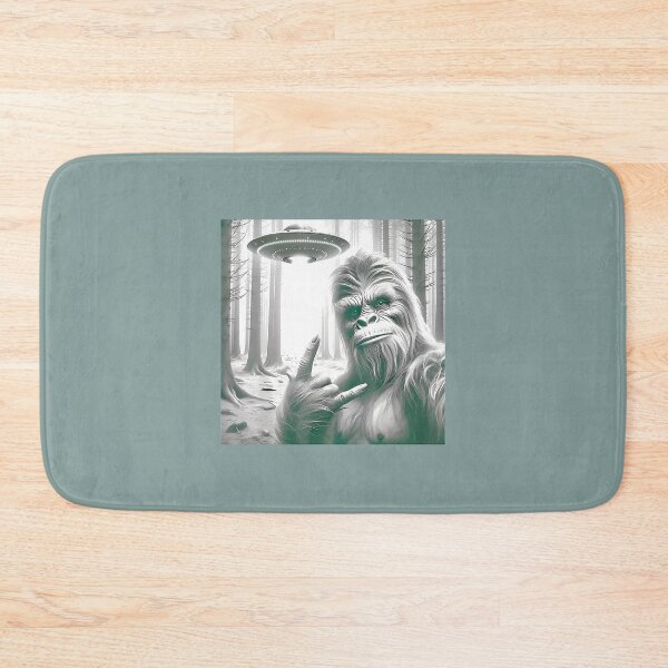 Item preview, Funny Bigfoot Sasquatch Alien Ufo Selfie Graphic Men Women Png By Merch, Limited Edition, Perfect G designed and sold by JosephHunter7.