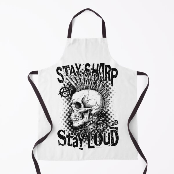 Item preview, Punk Rock Music Skull Stay Sharp Loud Funny Musician designed and sold by GrandeDuc.