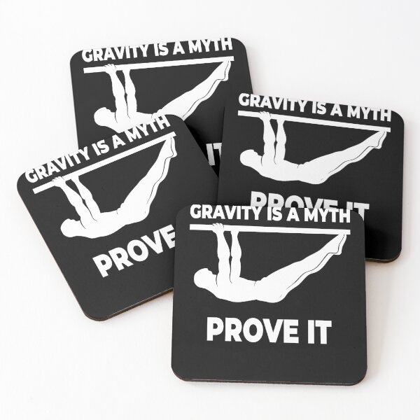 Item preview, Gravity Is A Myth Prove It Calisthenics Fitness designed and sold by LuminOrb.