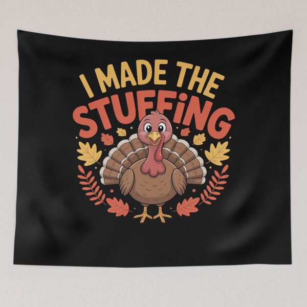 Item preview, I Made Stuffing Turkey Thanksgiving Family designed and sold by tabdejinti.